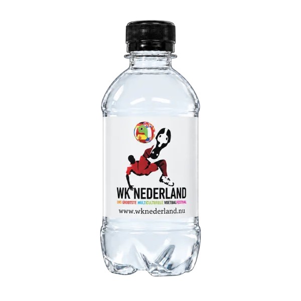 Water Concepts - flesje water schroefdop met logo en etiket