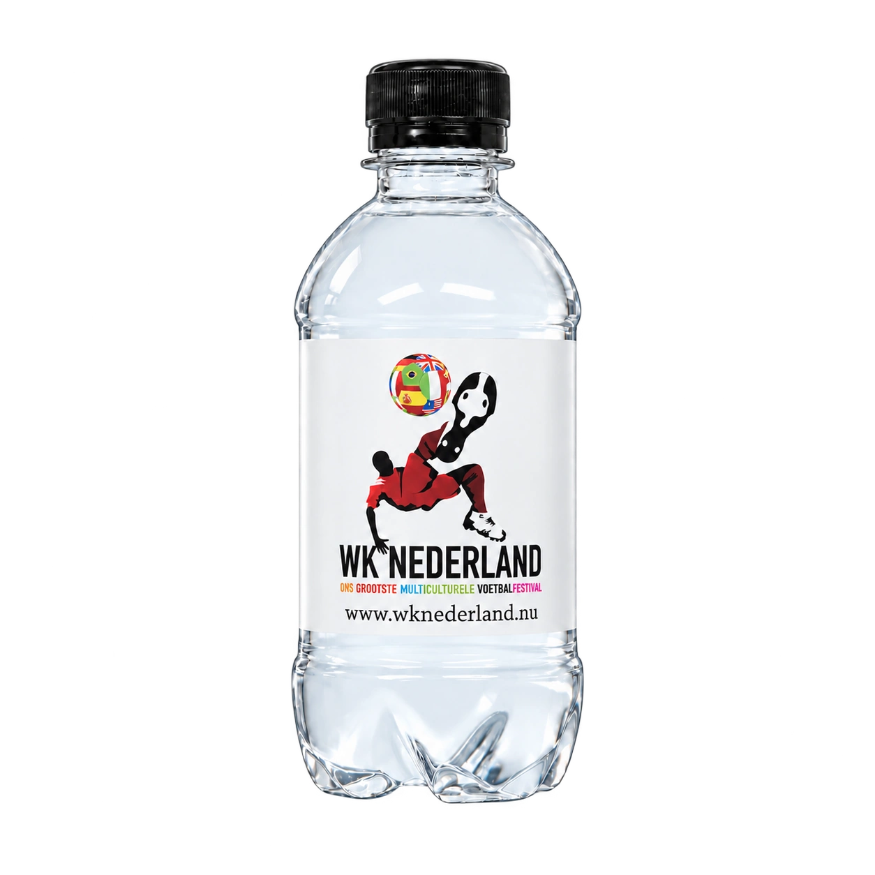 Water Concepts - flesje water schroefdop met logo en etiket
