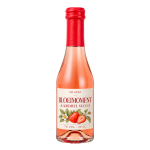 Erdbeer Secco 20 cl met eigen voorbeeldetiket Bloeimoment, 7% alcohol