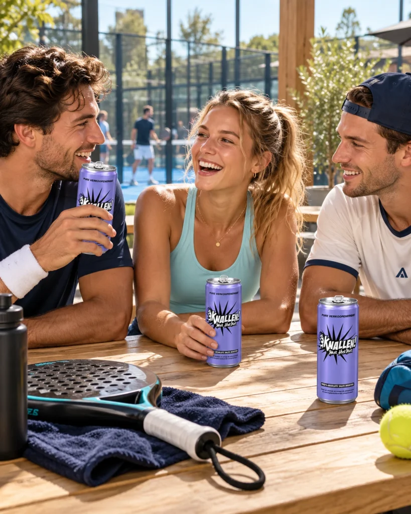 Boisson énergisante sans sucre 25 cl avec étiquette personnalisée